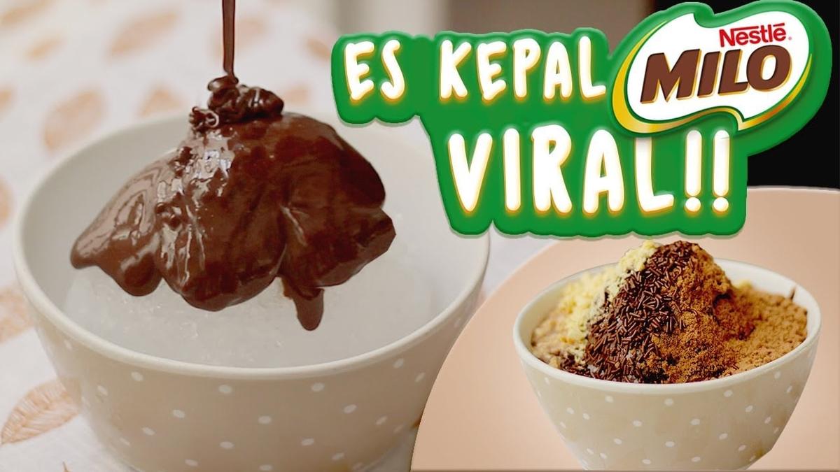 resep es kepal milo