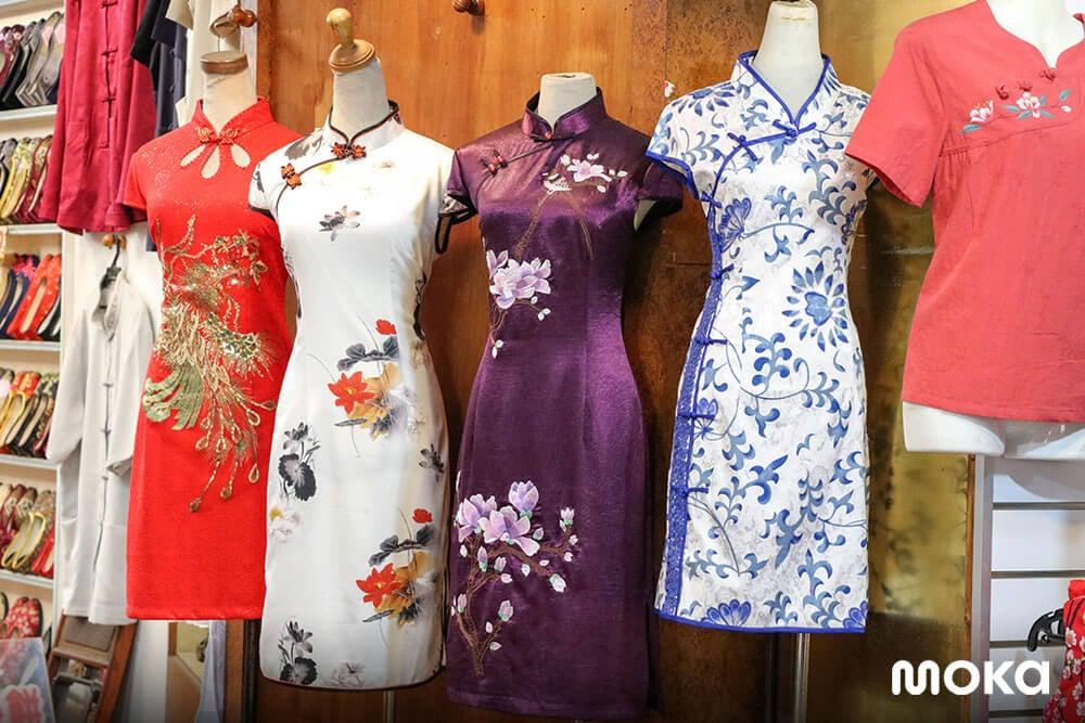 baju cheongsam untuk tahun baru imlek