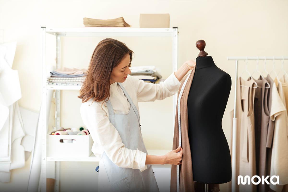 bisnis fashion - menjahit baju