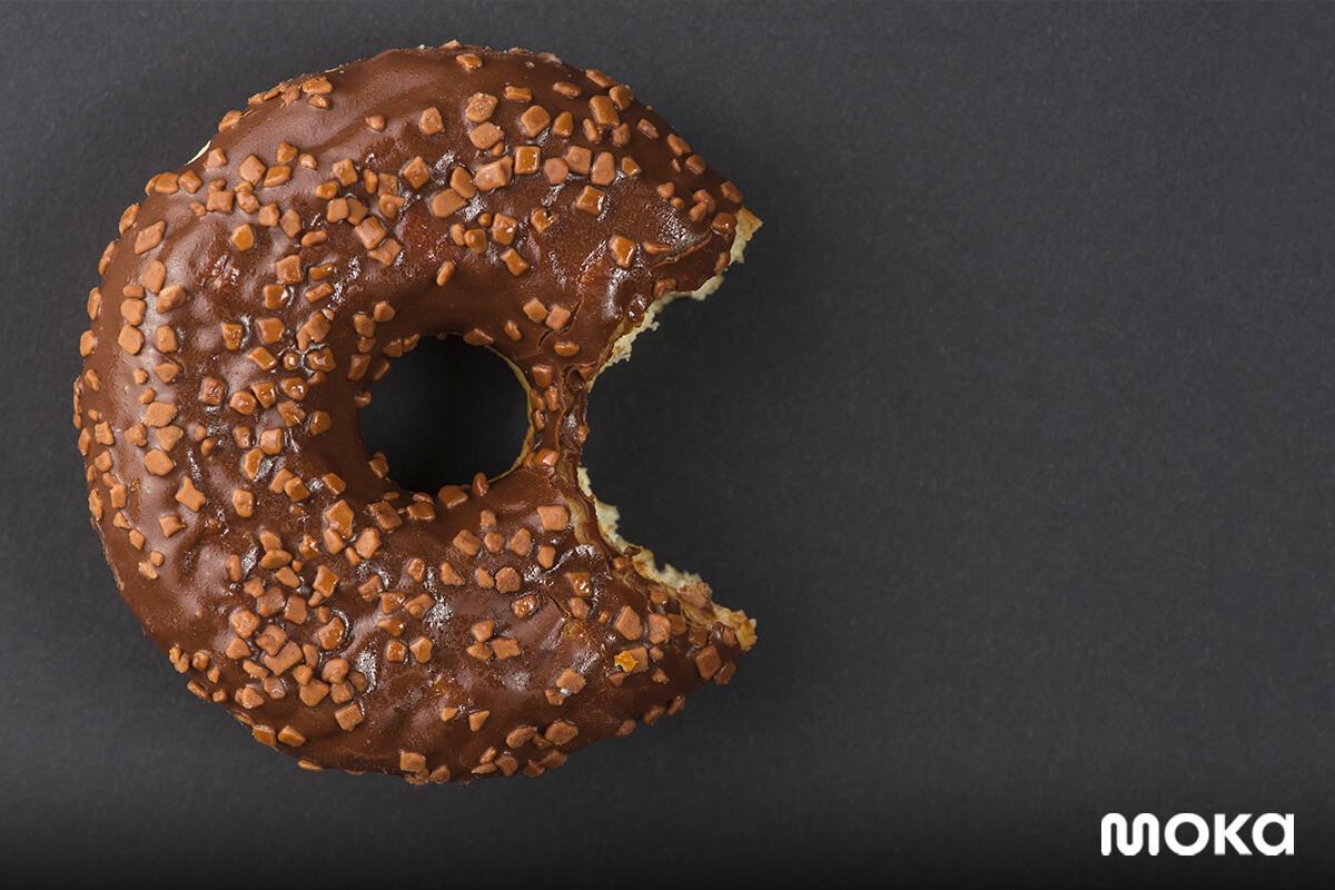 inspirasi foto makanan yang enak - donat