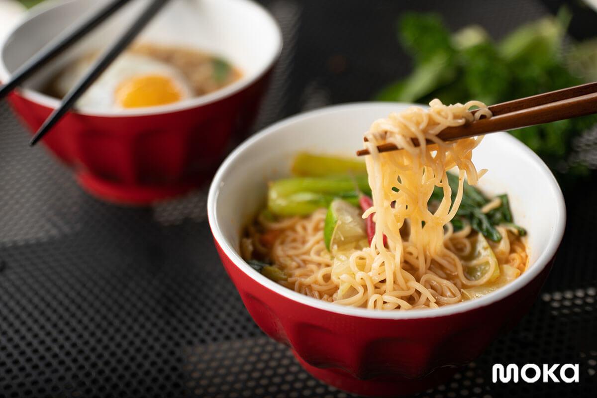 inspirasi foto makanan yang enak - mie