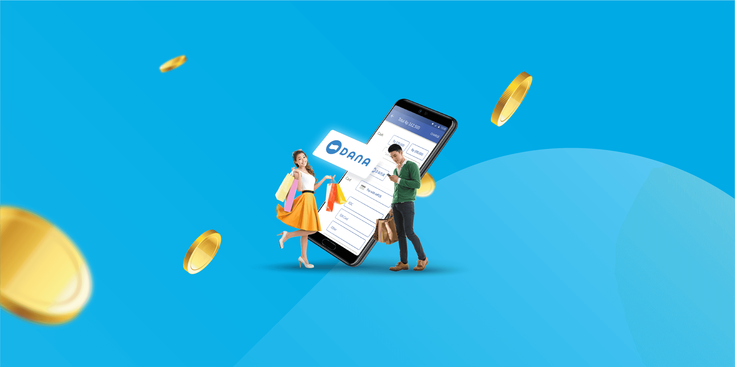 Berikan Cashback 50%, DANA Tawarkan Opsi Pembayaran Lebih Banyak