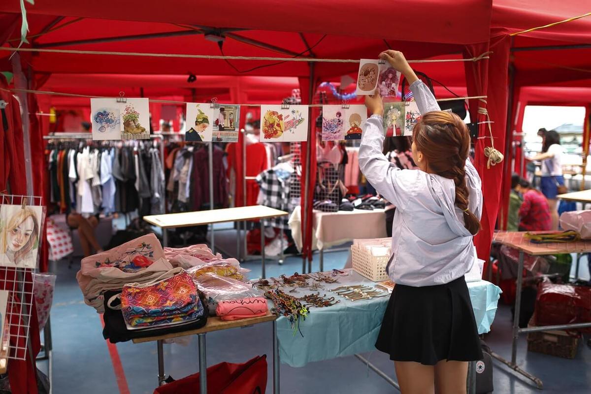 bazar - pop up market - Peluang Bisnis Online Modal Kecil