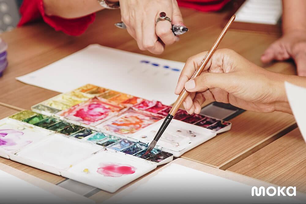 C for Calligraphy, Bisnis Kaligrafi untuk Lawan Stres Jakarta